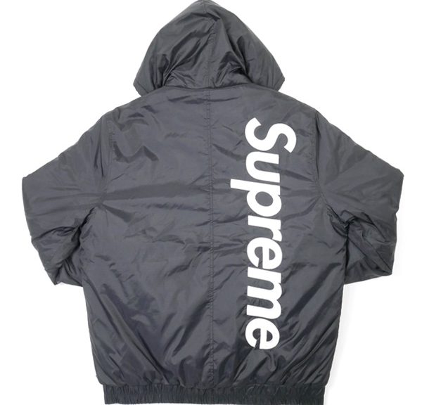 SUPREME 15AW 2-Tone Hooded Sideline Jacket | ブランド古着の高価 ...