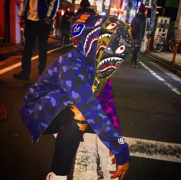 BAPE シャークパーカー