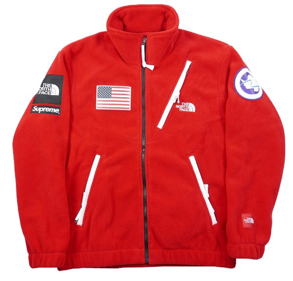 SUPREME×THE NORTH FACE 17SS Trans Antarctica Expedition Fleece Jacket